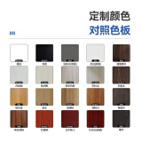 京耀職員辦公桌屏風(fēng)員工桌電腦桌工作位4人位含椅子