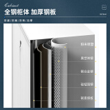 中偉文件柜辦公柜鋼制鐵皮柜資料柜檔案柜儲(chǔ)物拆裝柜推拉玻璃門(mén)1850高