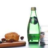 巴黎水（Perrier） 含氣天然礦泉水玻璃瓶 法國進(jìn)口果味氣泡水 330ml*24玻璃瓶原味