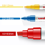 日本UNI三菱PX-21油漆筆0.8-1.2mm補漆婚禮簽字筆記號筆中字金色油漆筆記號筆 淺綠色